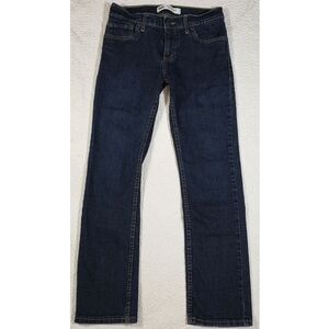 Levis Performance 511 Slim Size 14 Reg Girls Dark Blue Wash
